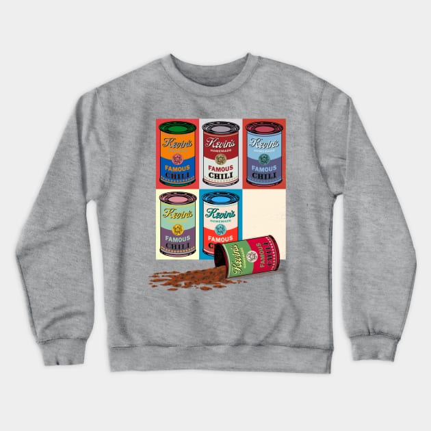 Kevin's Famous Homemade Chili Crewneck Sweatshirt by kg07_shirts